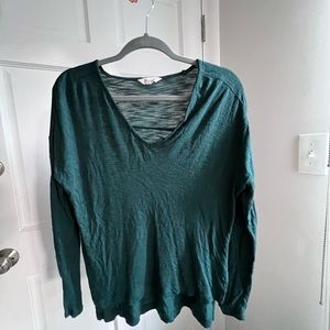 Forest green madewell sweater, XS